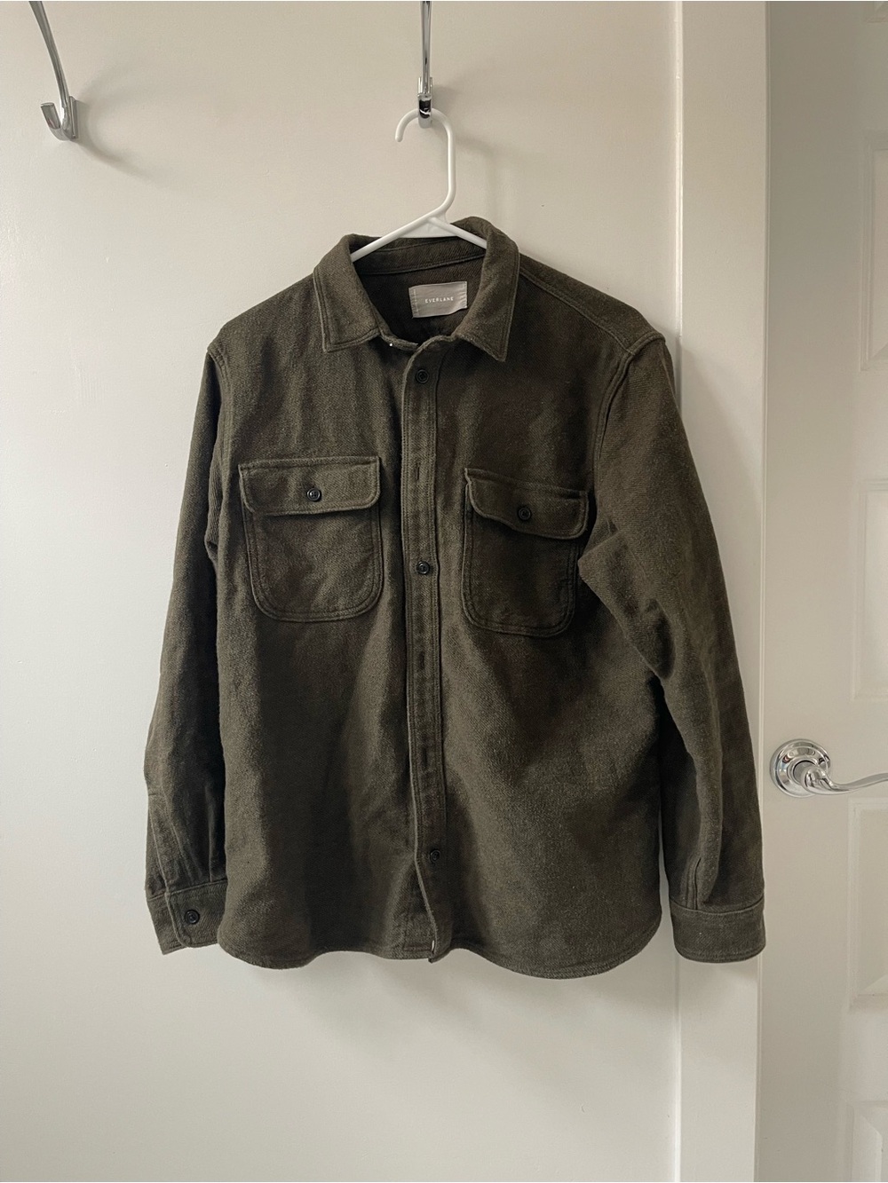 Everlane Heavyweight Flannel Shirt Jacket